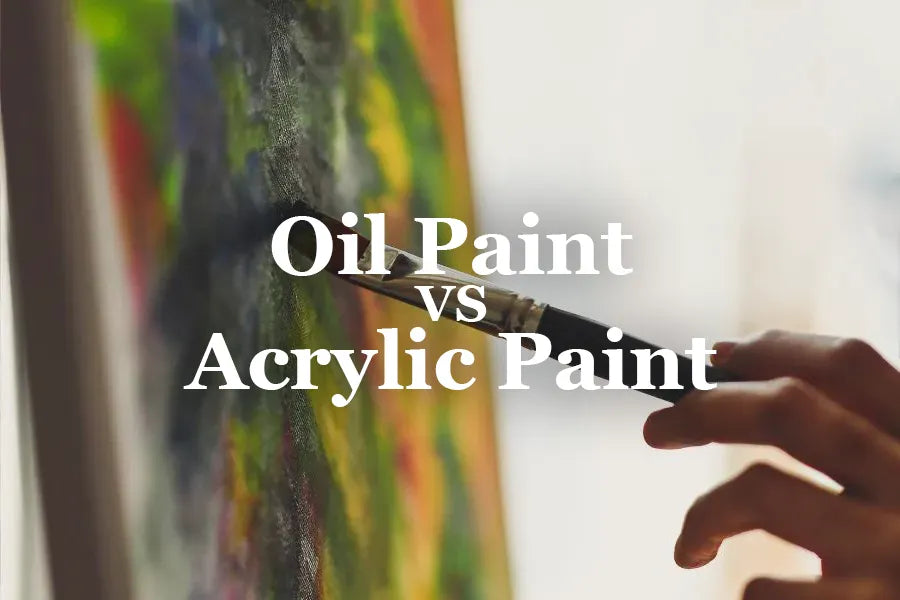 Oil Paint vs Acrylic Paint A SidebySide Comparison Chuck Black Art