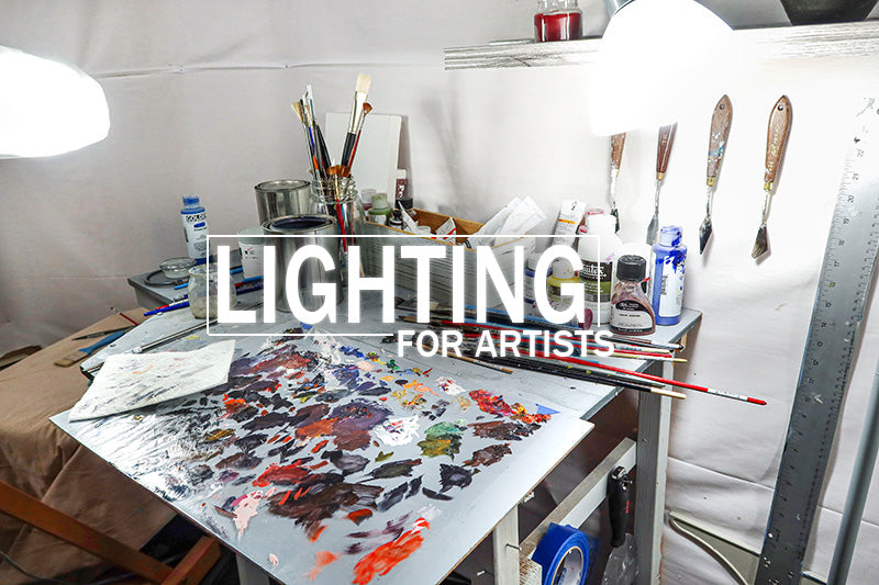 Painter Studio Lighting The Artist's Guide To Perfect Studio Lighting: