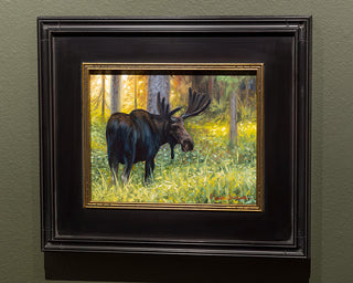 "Almost Time" 8x10 Original In Studio Oil Painting