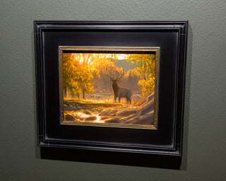 "The Light Grows" 8x10 Original In Studio Oil Painting