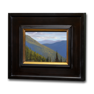 framed plein air painting