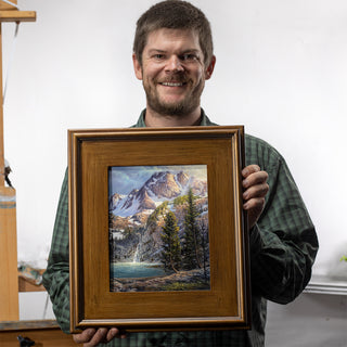 "A Glorious Moment" 8x10 Mountain Landscape Painting