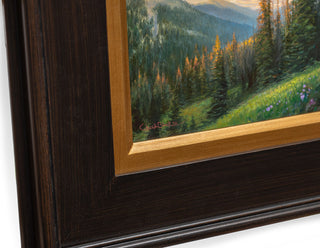 "Chasing The Sun" 6x8 Original Plein air Oil Painting