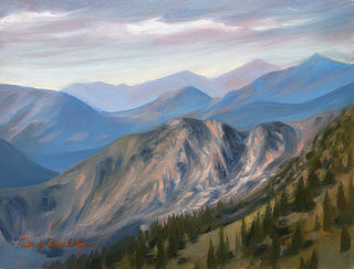 "Unfathomable" 6x8 Original Plein air Oil Painting