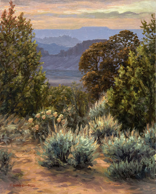 Original Painting - Wildlife and landscape art by Chuck Black