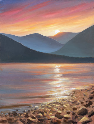 "Worth The Wait" 6x8 Original Plein air Oil Painting