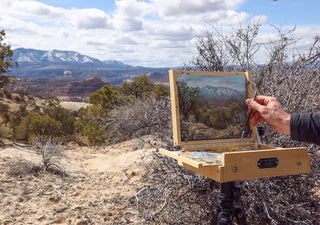 Original Painting - Wildlife and landscape art by Chuck Black