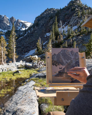 "A Glorious Moment" 8x10 Mountain Landscape Painting