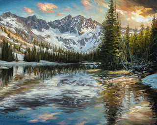 "Perfect Waters" 8x10 Landscape Painting