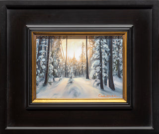 "One Last Look" 6x8 Original In Studio Oil Painting