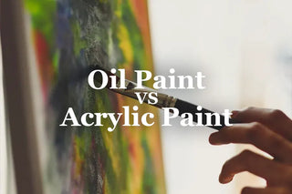 Oil paint vs acrylic paint comparison