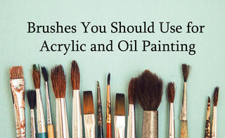 Natural bristle vs synthetic brushes - what kind of paintbrush should I use?