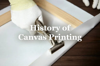 History of canvas printing from tradition to modern décor