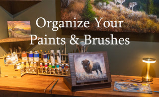 Revolutionize How You Organize Your Paints And Brushes With This Artist Storage Rack