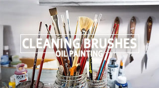 Cleaning Your Oil Painting Brushes - The Best Way To Preserve & Clean