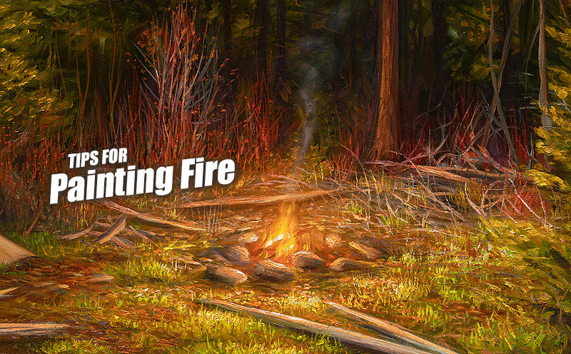 Computer Paint Fire Painting Realistic Fire: A Guide to Capturing Flames and Light in Your ...