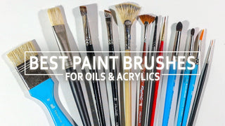 10 Paint Brushes You NEED For Acrylic and Oil Painting