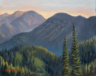 "Early Light" 8x10 Original Plein Air Oil Painting