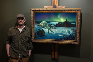 Original wildlife art and landscape paintings by Chuck Black