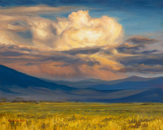 "Eastern Skies" 8x10 Original Oil Study