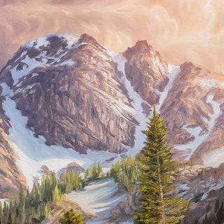 "Hard To Come By" - 30x40 Mountainous Landscape Painting