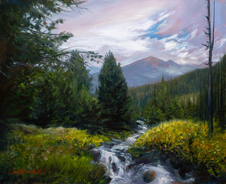 "Beautiful Gloom" 8x10 Original In Studio Oil Painting