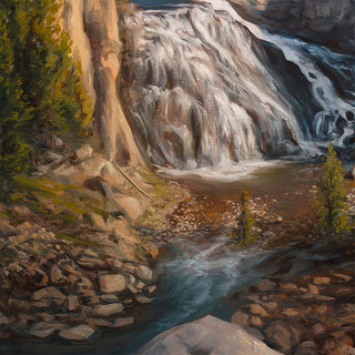 "A Wild Journey" - 30x40 Bighorn Sheep Wildlife Painting