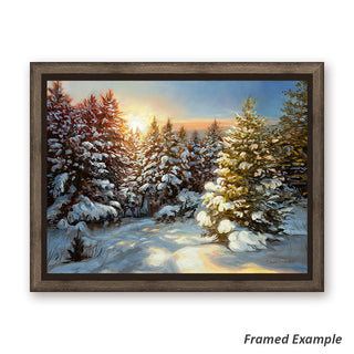 "Fresh Snow" 12x16 Landscape Painting