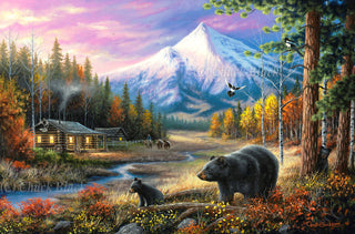 Original Painting - Wildlife and landscape art by Chuck Black