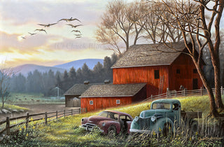 Original Painting - Wildlife and landscape art by Chuck Black