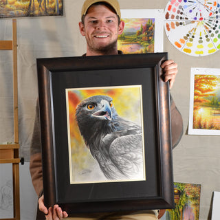 Original Painting - Wildlife and landscape art by Chuck Black