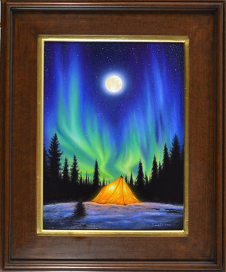Original Painting - Wildlife and landscape art by Chuck Black