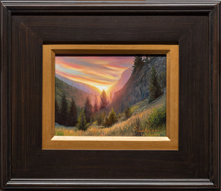 "A Pleasant Surprise" 6x8 Original Plein air Oil Painting