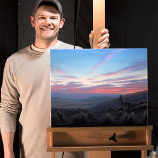 Original Painting - Wildlife and landscape art by Chuck Black