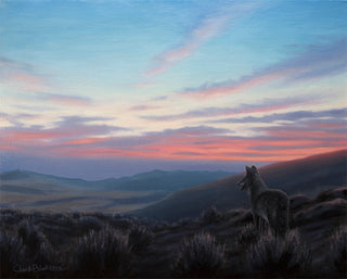 Original Painting - Wildlife and landscape art by Chuck Black