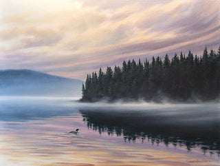 Original Painting - Wildlife and landscape art by Chuck Black