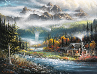 Original Painting - Wildlife and landscape art by Chuck Black
