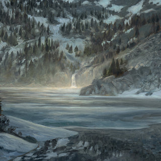 "Royal Beauty" - 30x40 Mountainous  Landscape Painting