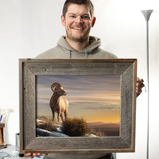 Original Painting - Wildlife and landscape art by Chuck Black