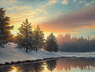 Original Painting - Wildlife and landscape art by Chuck Black