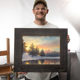Original Painting - Wildlife and landscape art by Chuck Black